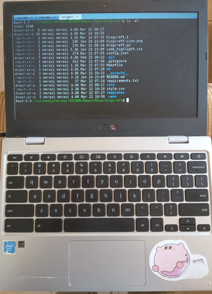 My ASUS PC